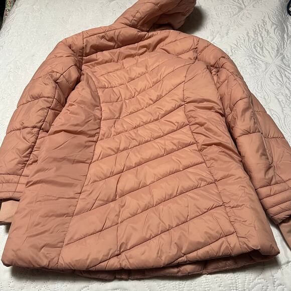 Spyder Timeless Hoodie Puffer Jacket Size 7 - Picture 5 of 7